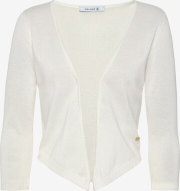 DELMAO Bolero in White: front