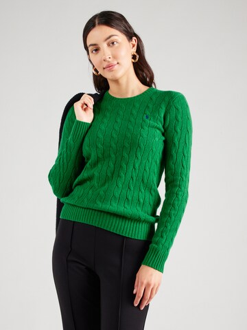 Polo Ralph Lauren Svetr 'JULIANNA' – zelená: přední strana