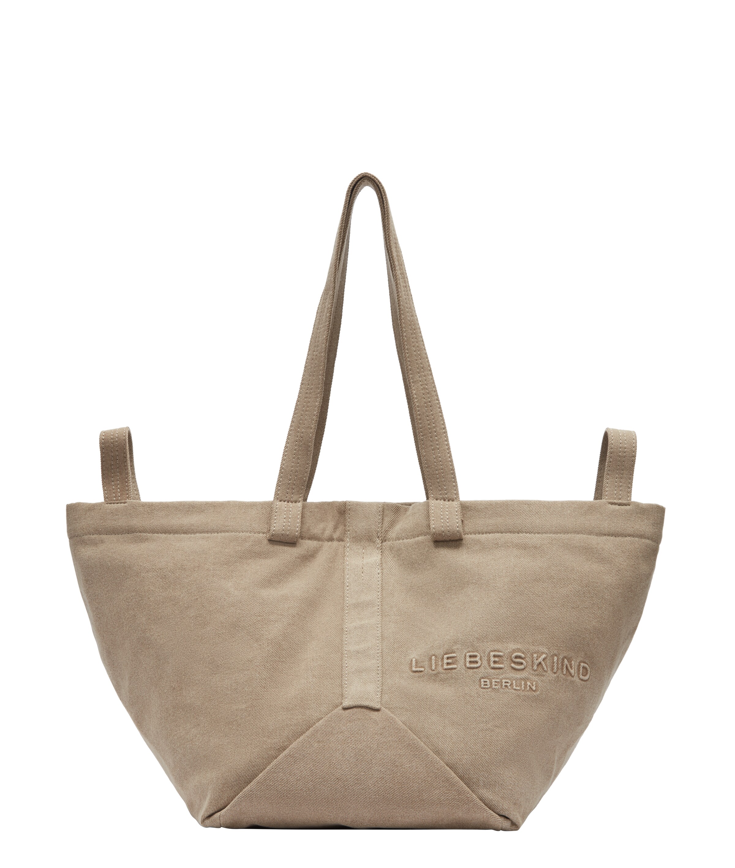 Liebeskind Berlin - Shopper en marrón: frente