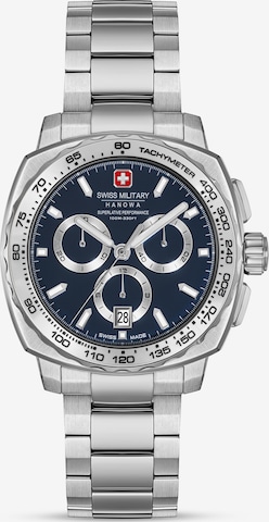 SWISS MILITARY HANOWA Analoguhr 'Speedwell' in Blau: Vorderseite