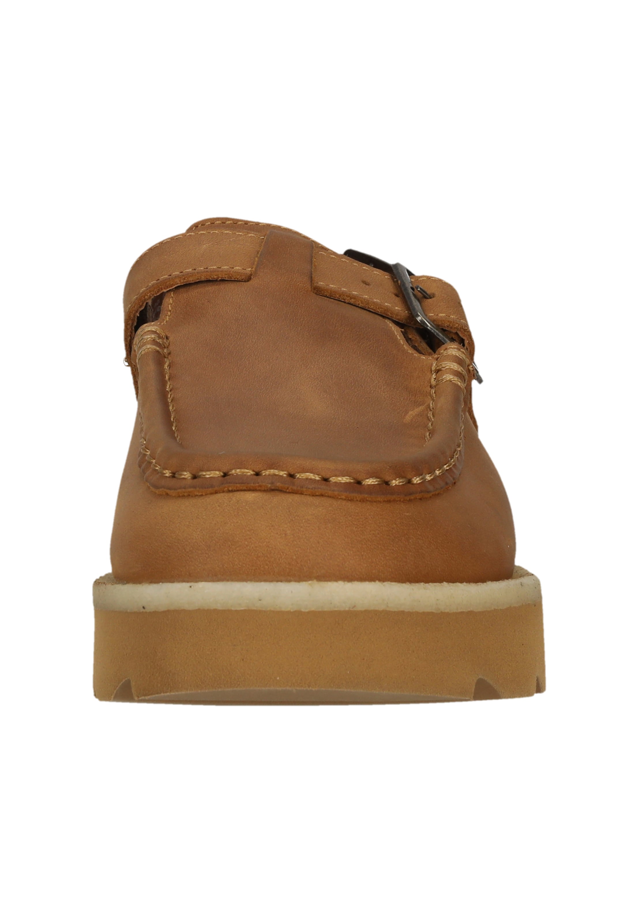 CLARKS Sandale 'Meare Easy' in Braun