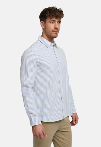 Kronstadt Regular fit Button Up Shirt 'Tanner' in Blue