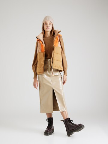 JDY Sweater 'RUE' in Brown