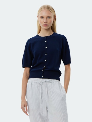 Sofie Schnoor Gebreid vest 'Elvira' in Blauw: voorkant