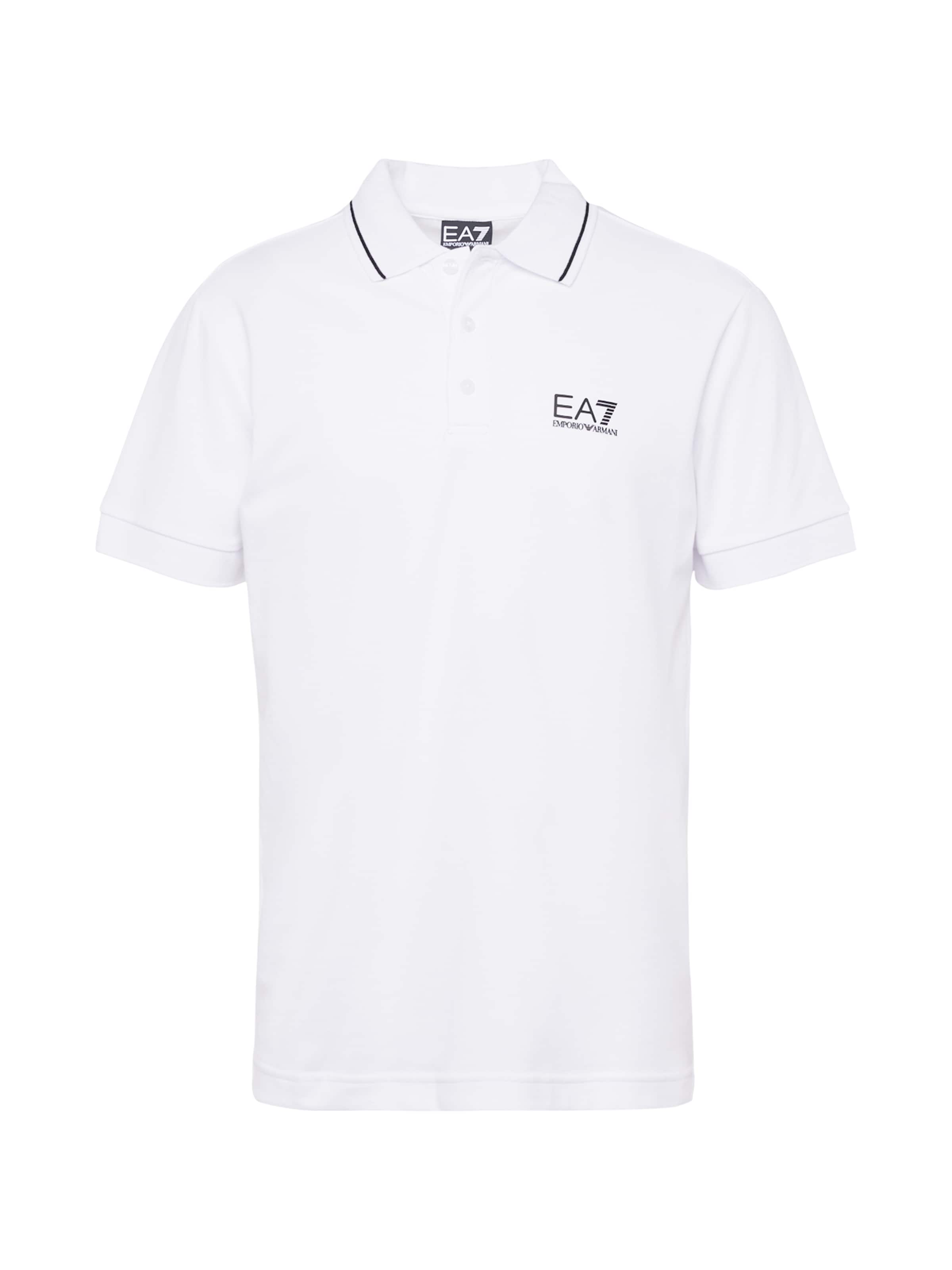 EA7 Emporio Armani Μπλουζάκι σε λευκό: μπροστά