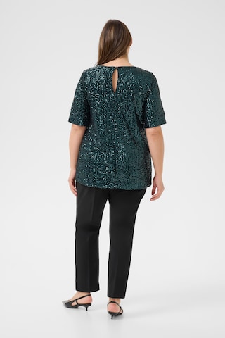 KAFFE CURVE Blouse 'Laila' in Green