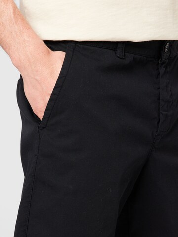 UNITED COLORS OF BENETTON - Loosefit Calças chino em preto