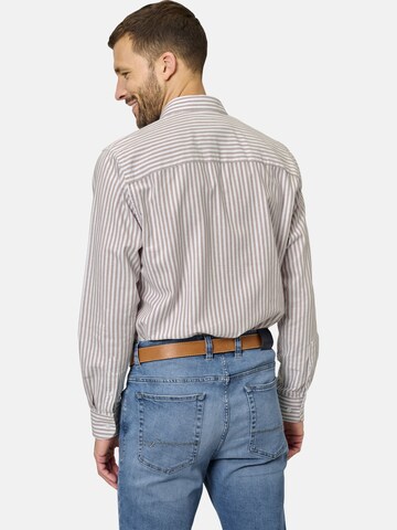 BABISTA Regular fit Button Up Shirt in Beige