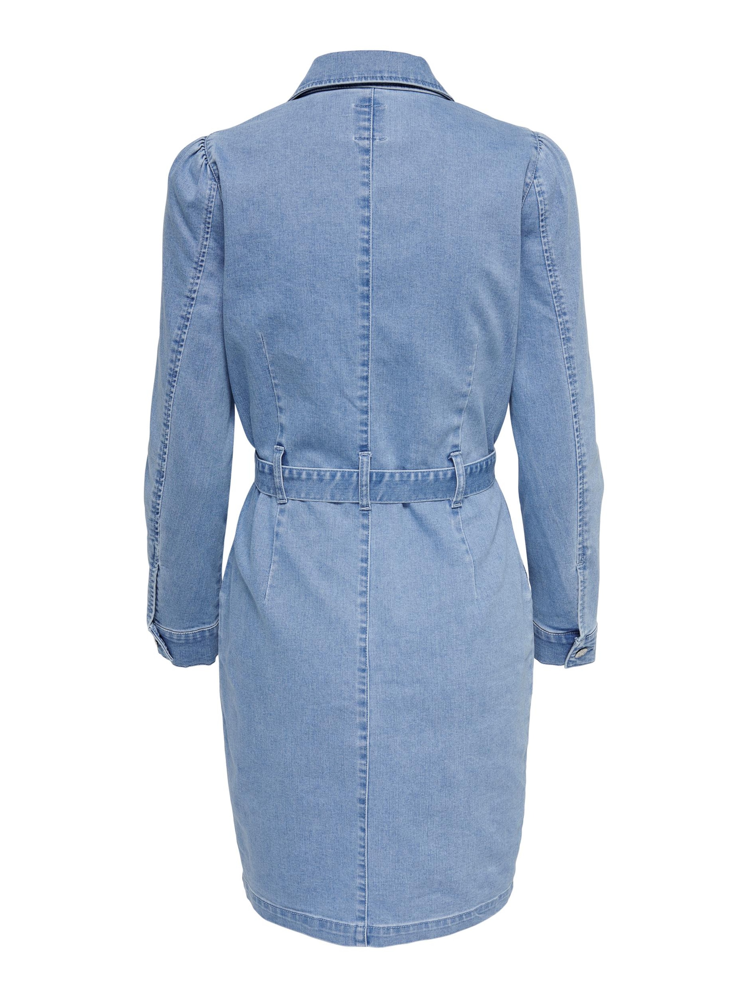 ONLY Shirt Dress 'Chigo' in Blue