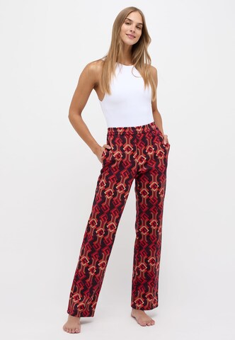 Wide Leg Pantalon ÆNGELS en rouge