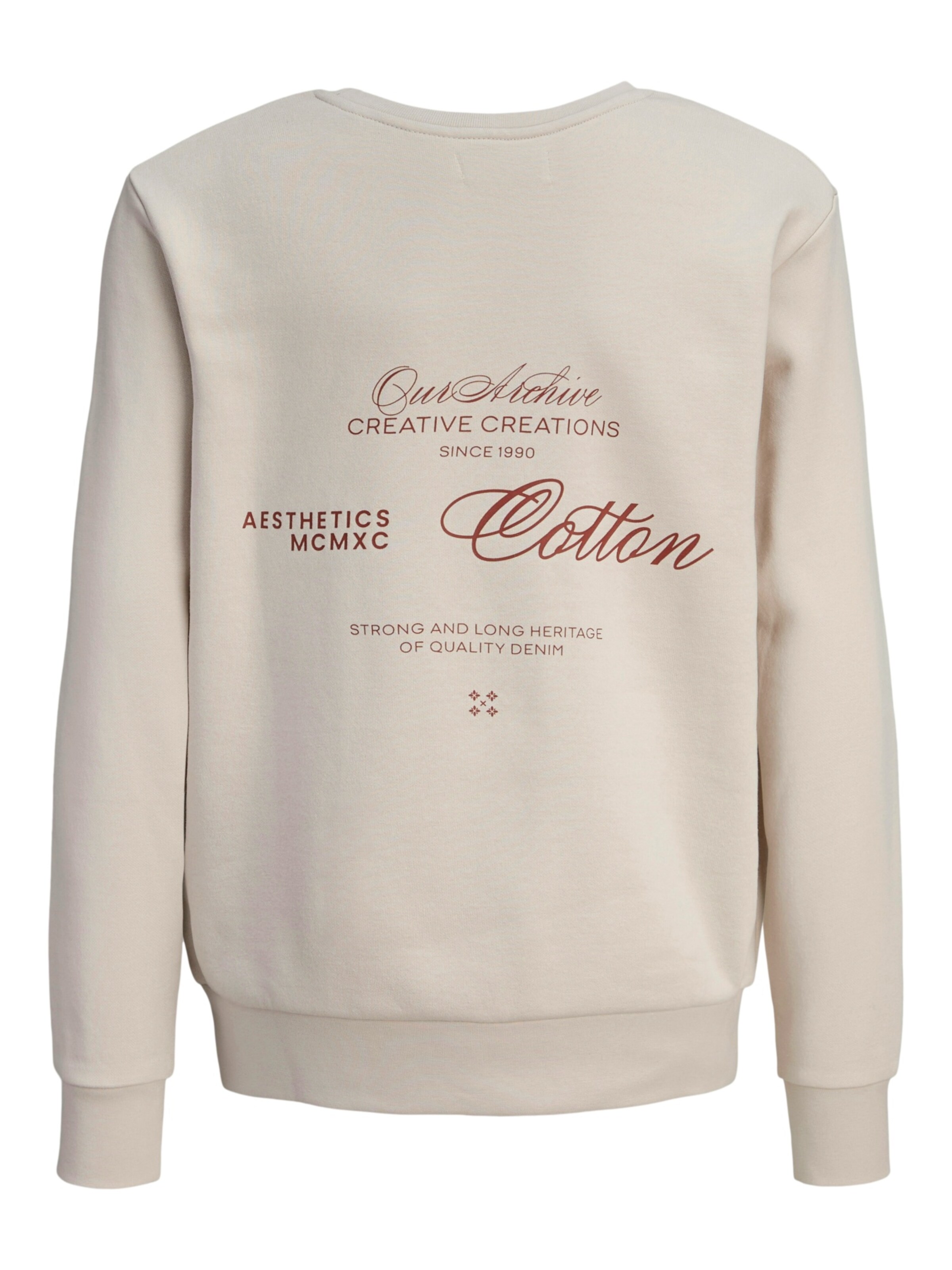 Sweat 'Roar' Jack & Jones Junior en beige