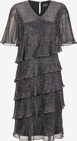 Robe de soirée Goldner en noir : devant