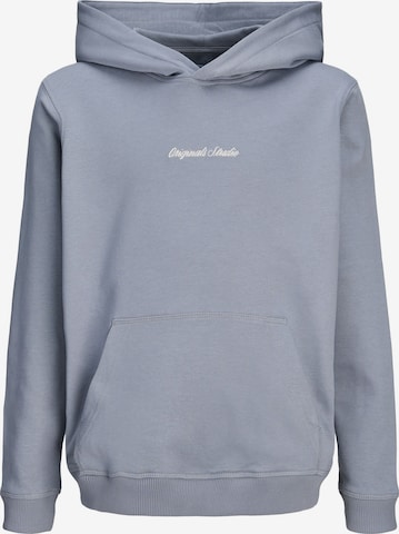 Sweat 'JORNorrebro' Jack & Jones Junior en gris : devant
