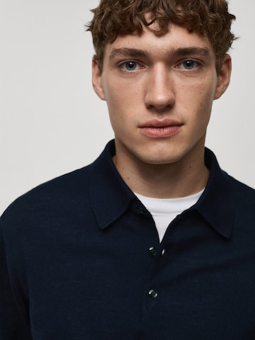 MANGO MAN Pullover 'WILLYS' in Blau