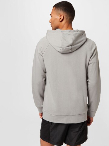 4F Athletic Zip-Up Hoodie in Grey