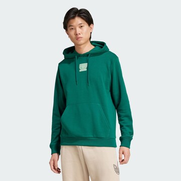 ADIDAS ORIGINALS Sweatshirt in Green: front