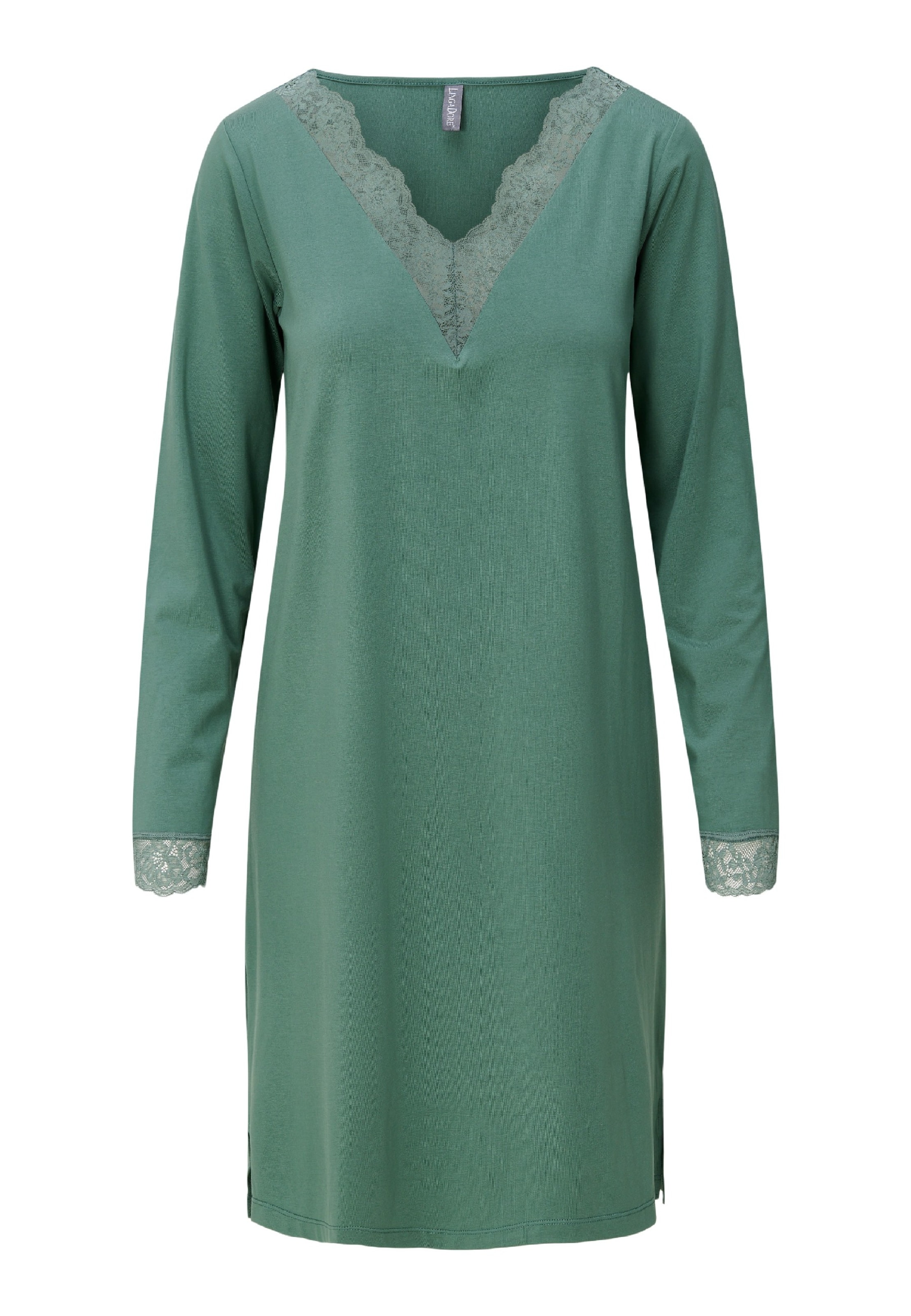 Chemise de nuit LingaDore en vert : devant