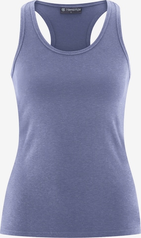 HempAge T-Shirt ' Yoga Tank Top ' in Lila: predná strana