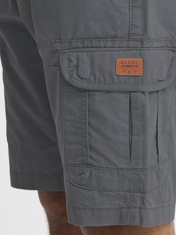 BLEND Regular Cargo trousers 'Crixus' in Grey