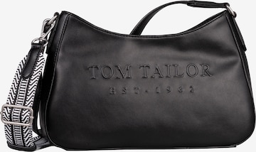 TOM TAILOR Schultertasche 'Teresa' in Schwarz: predná strana