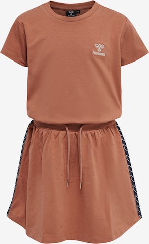 Hummel Dress in Brown: front