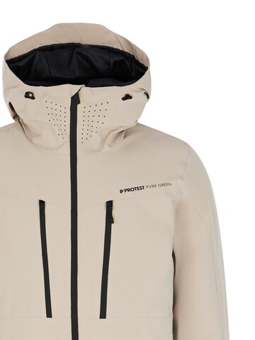 PROTEST Sportjacke 'PRTTIMOTHY'‌‌‌‌‌‌‌‌‌‌ in Braun