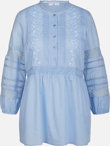 Emilia Lay Tunic in Blue: front