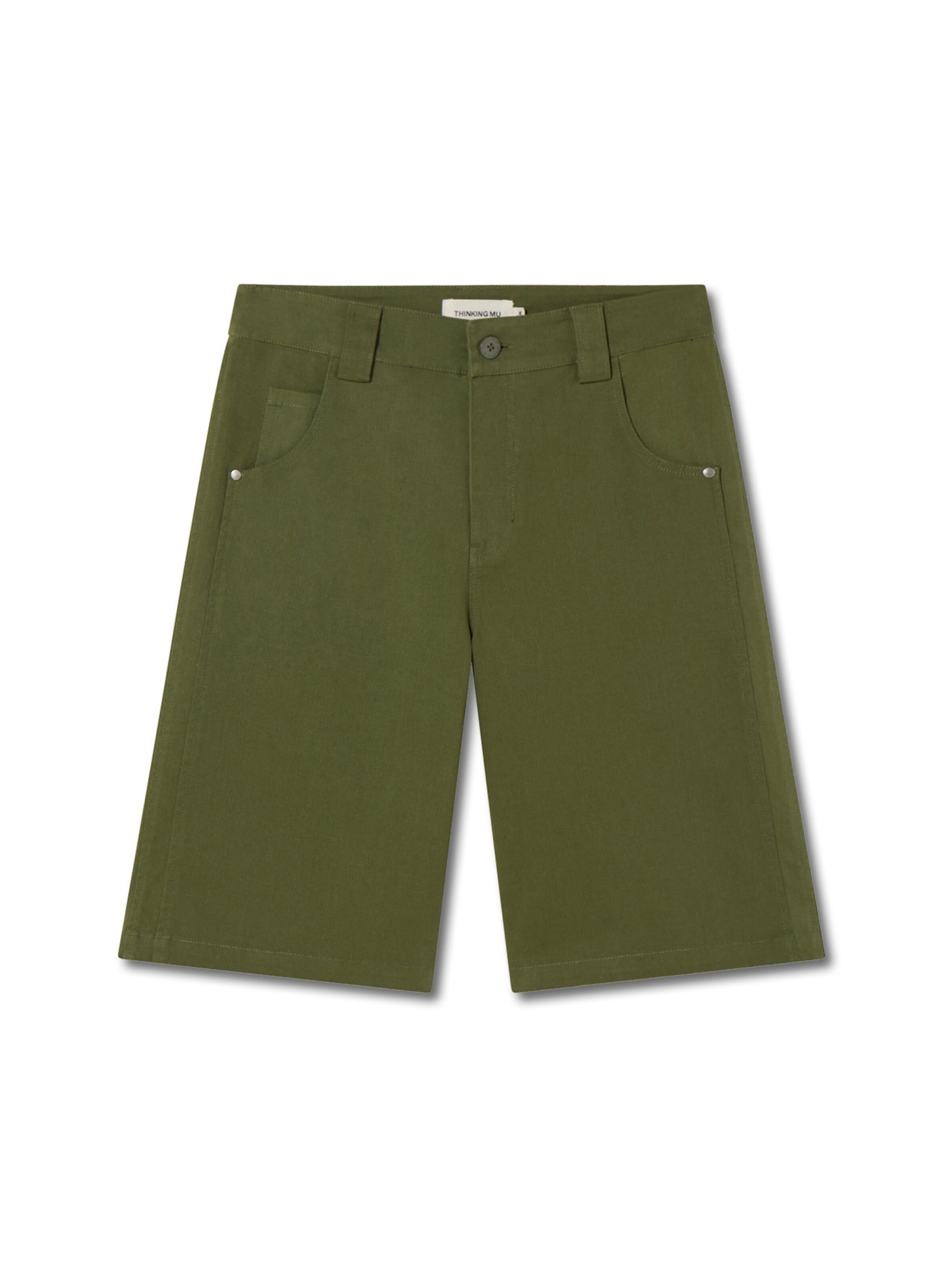 Thinking MU Regular Jeans 'Tracey' in Green: front