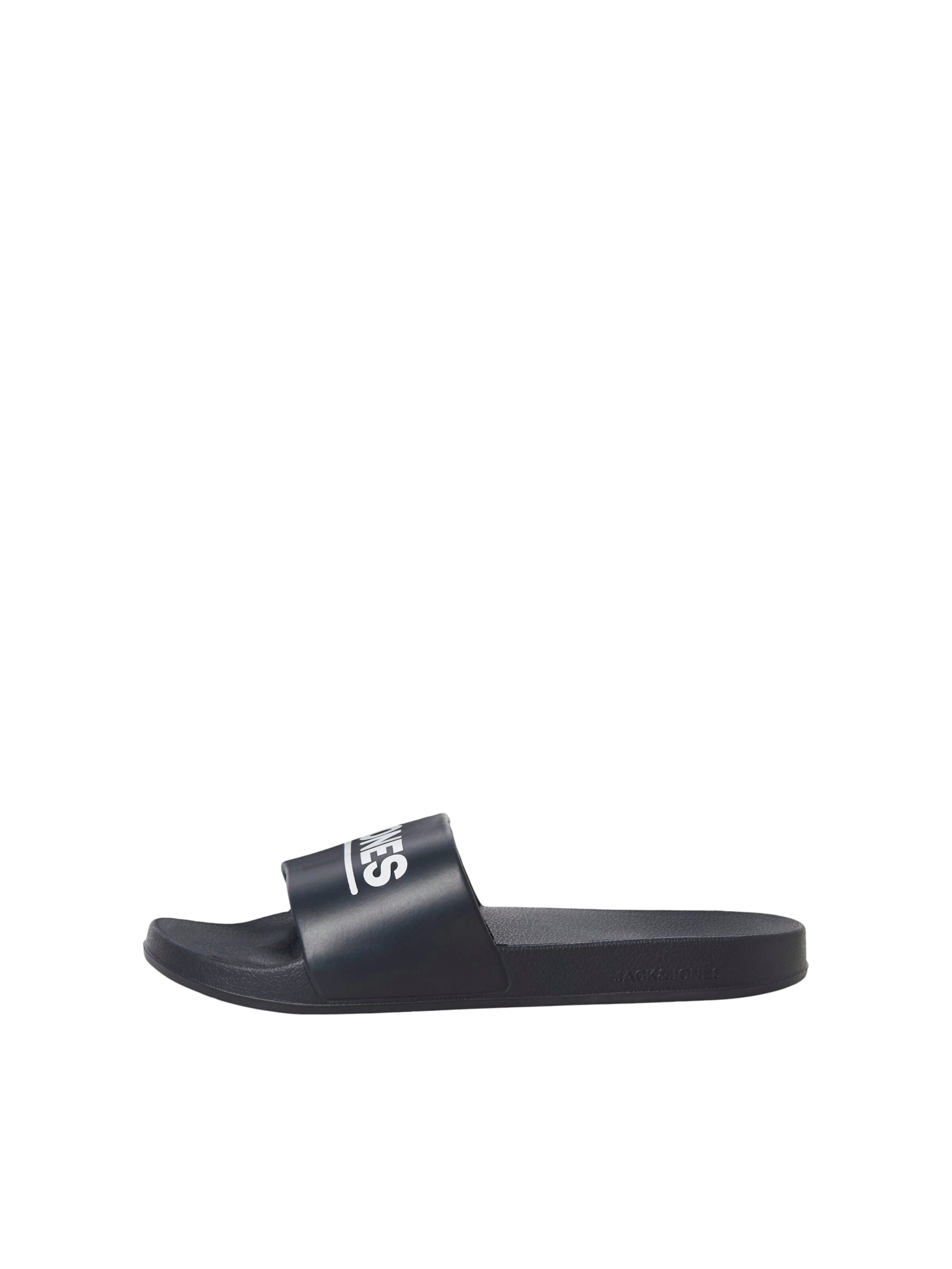 JACK & JONES Strand-/badschoen 'JFWOLLIE' in Zwart: voorkant