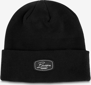 Blackskies Beanie 'Race' in Black: front