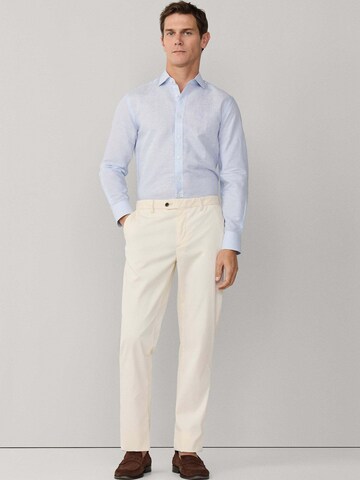 Hackett London Regular fit Overhemd in Blauw
