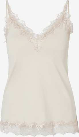 Haut 'Bridget' rosemunde en beige : devant