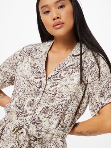 Abito camicia 'KINNA' di OBJECT in beige