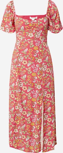 Springfield Kleid in pastellgrün / hellorange / rosa / pastellrot, Produktansicht