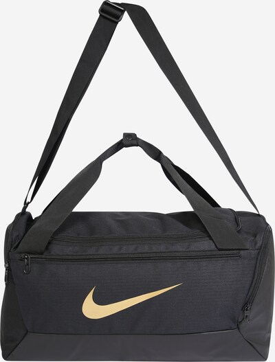 NIKE Sportväska i ljusbeige / svart, Produktvy