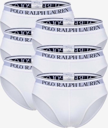 Slip Polo Ralph Lauren en blanc : devant