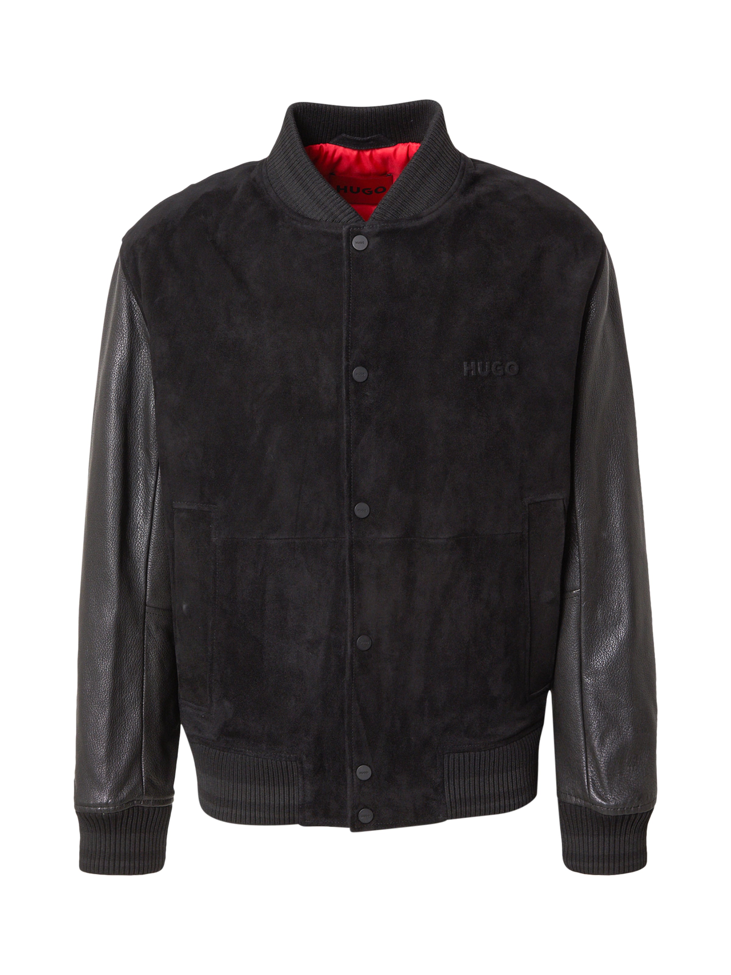 HUGO Jacke  'Laxe' in Schwarz: Vorderseite