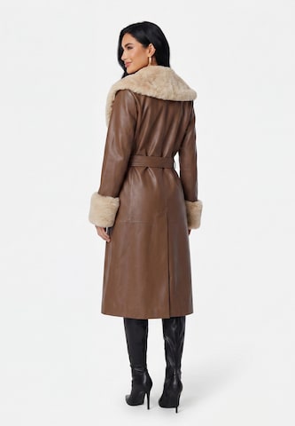 Manteau mi-saison 'Premium' faina en marron