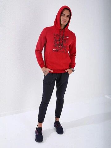 Tommy Life Sweatshirt in Red
