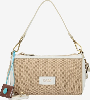 Borsa a spalla di Gabs in beige: frontale