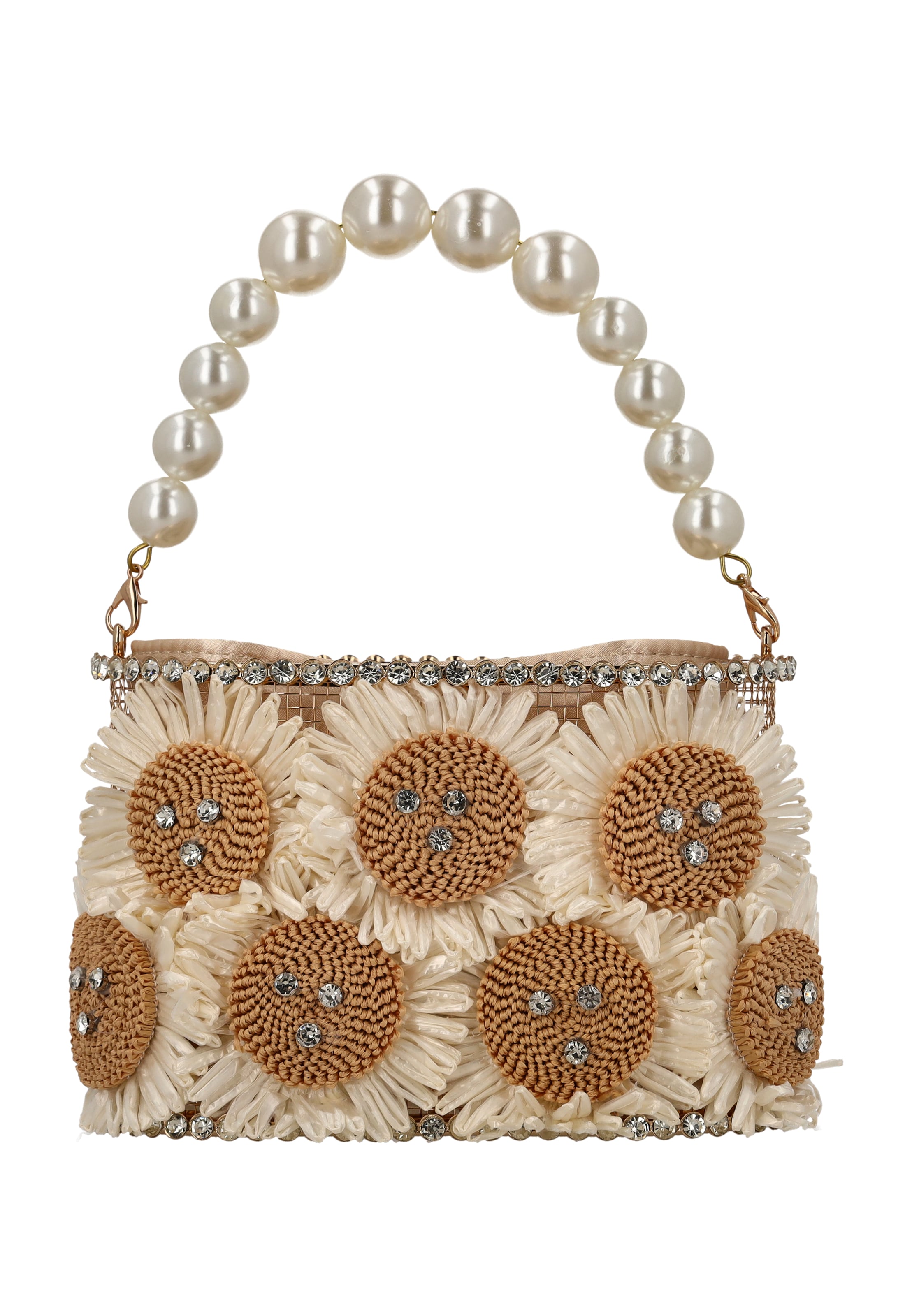 Gaya - Malas de tiracolo em bege: frente