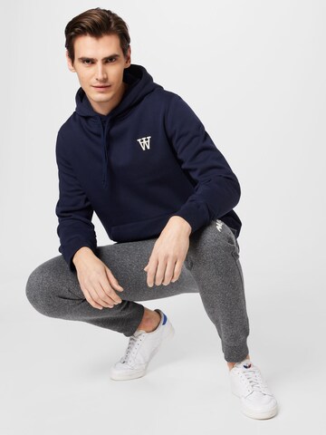 WOOD WOOD Sweatshirt 'Ian' in Blau