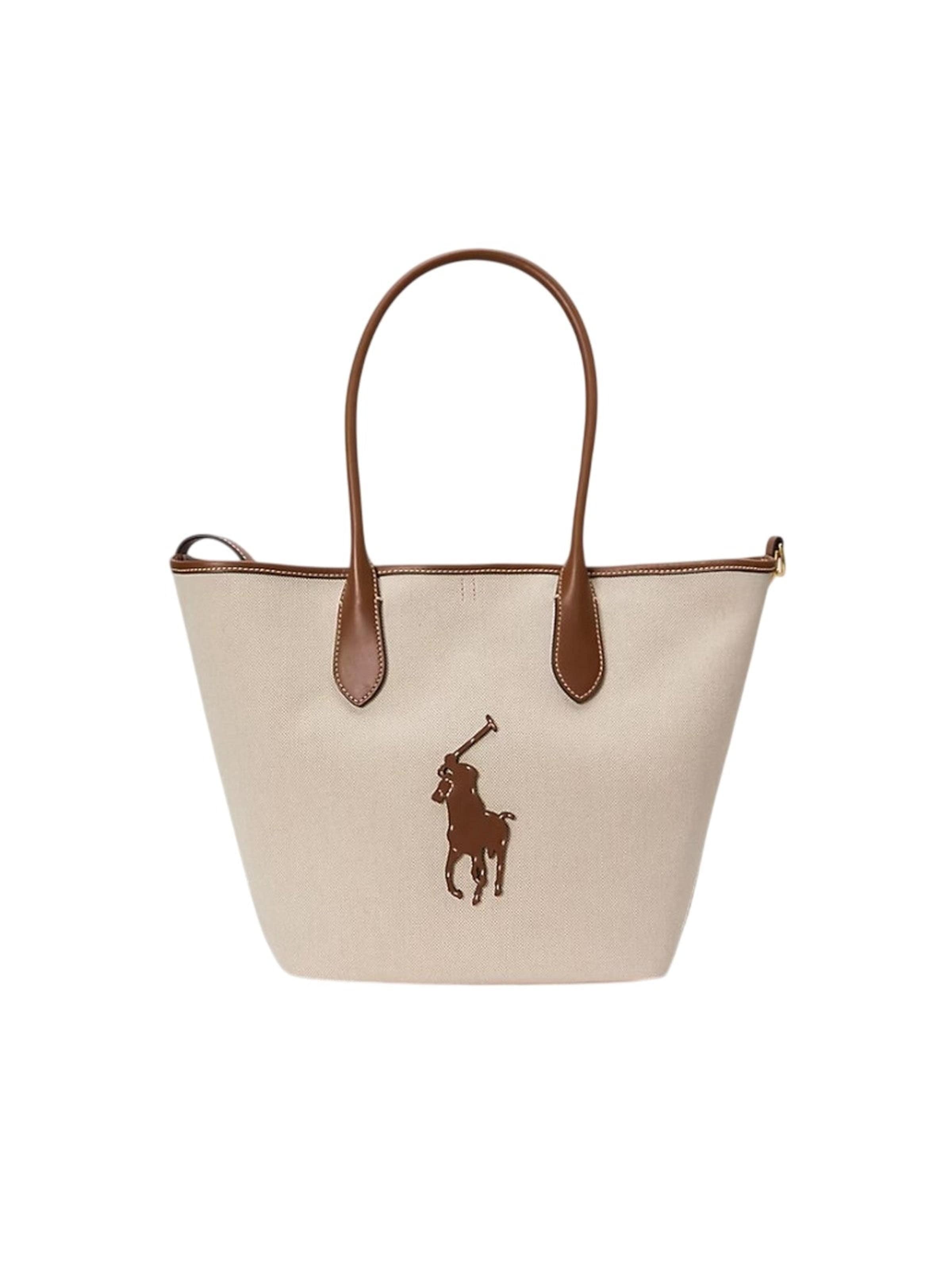 Ralph Lauren Shopper in Beige: voorkant