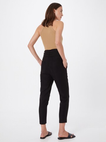 Guido Maria Kretschmer Women Tapered Broek 'Lina' in Zwart