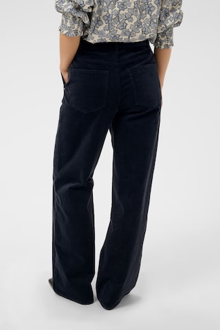 Part Two - Pierna ancha Pantalón 'Cathrina' en azul