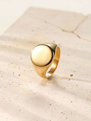 Hey Happiness Ring 'Signet'‌‌‌‌‌‌‌‌‌‌ in Gold