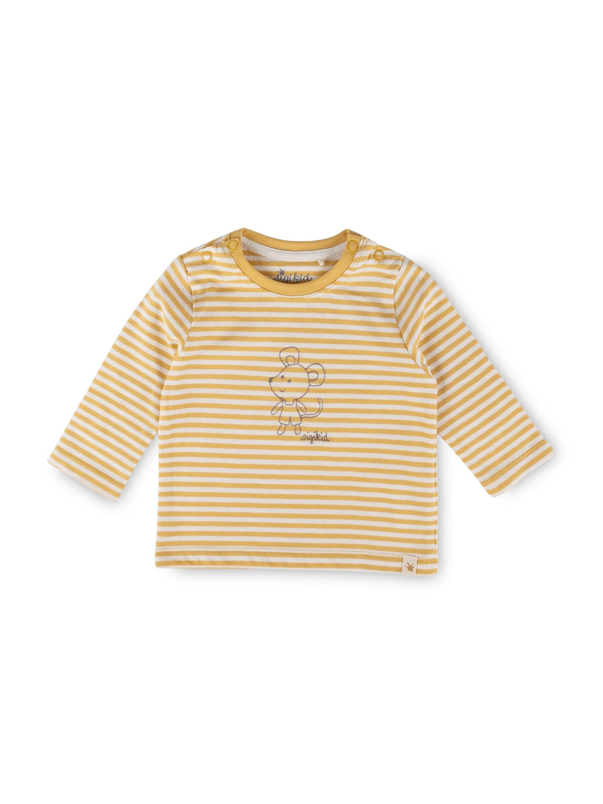 SIGIKID Shirt 'Langarmshirt Classic Baby' in Yellow: front