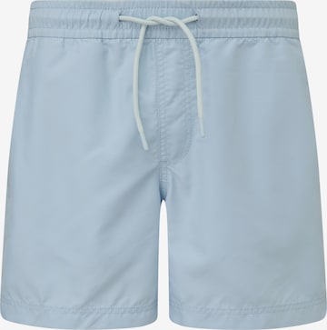 QS Badeshorts in Blau: Vorderseite