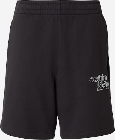 29-30 dydžio Kelnės iš Calvin Klein Jeans, spalva – juoda / balta, Prekių apžvalga