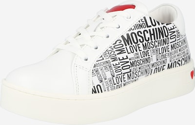Love Moschino Zapatillas deportivas bajas en rojo / negro / blanco, Vista del producto